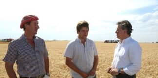 Etchevehere: «El trigo empieza a mostrar buenos resultados»