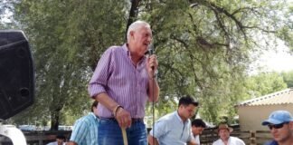 Mondino y su habitual subasta en Olavarría