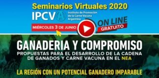Mañana se llevará a cabo el primer seminario virtual del IPCVA